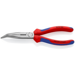 Knipex 26 22 200 Pliers Side Cutting Snipe Nose Side Cutter Bent Nose 200mm Grip